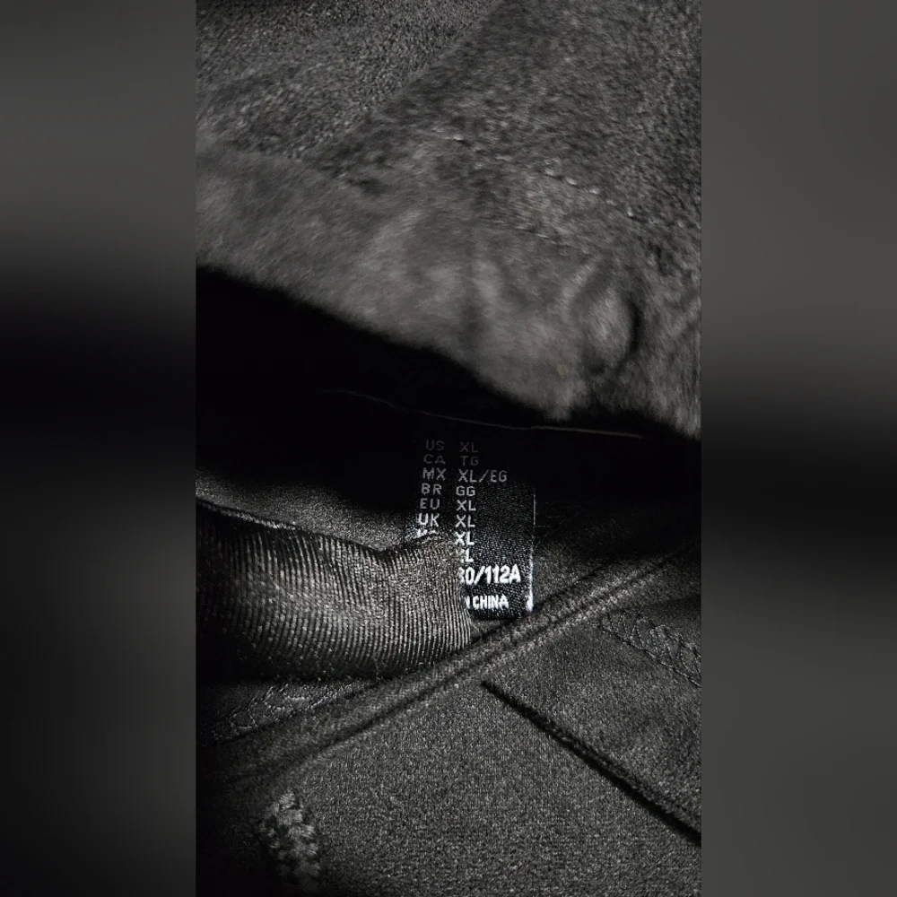 Black Hooded Sweatshirt